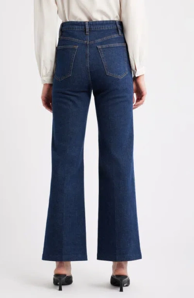 Frame The Refined Straight Leg Jeans In Blue