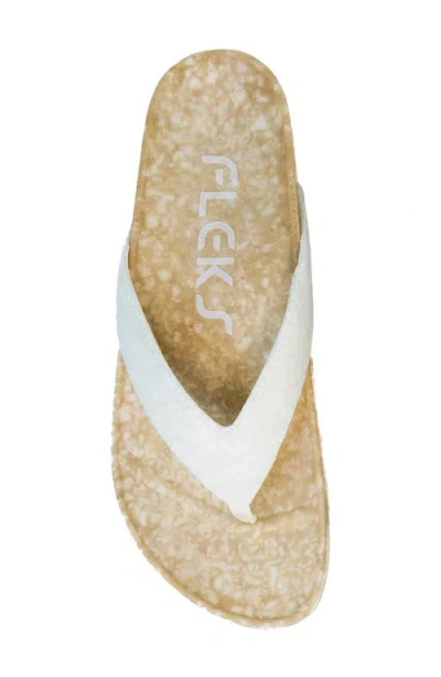 Fleks West Beach Flip Flop In Multi