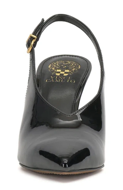 Vince Camuto Meristi Slingback Pointed Toe Wedge Pump In Multi