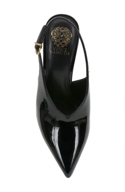 Vince Camuto Meristi Slingback Pointed Toe Wedge Pump In Multi