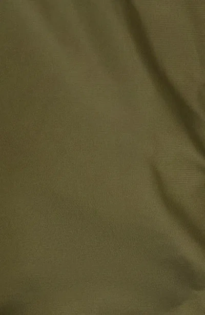 Lioness Essential Crop Bomber Jacket In Green