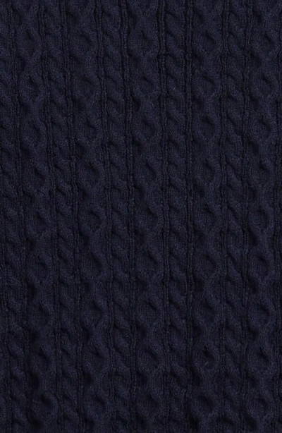 Next Kids' Bow Cotton & Cashmere Sweater In Blue