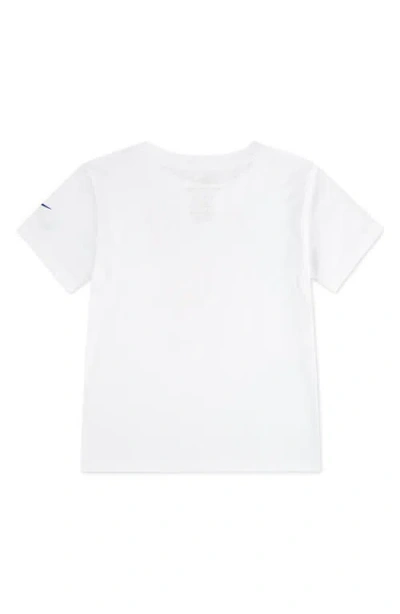 Nike Kids' Jdi Logo Graphic T-shirt In White