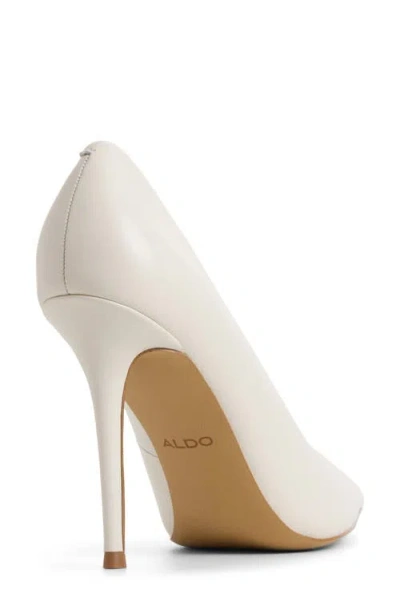 Aldo Stasya Pointed Toe Pump In White