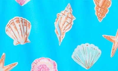 Hatley Kids' Ocean Shells Two-piece Swimsuit In Blue