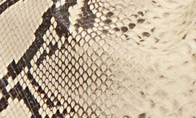 Mansur Gavriel Mini Cloud Snakeskin Embossed Leather Clutch In Animal Print