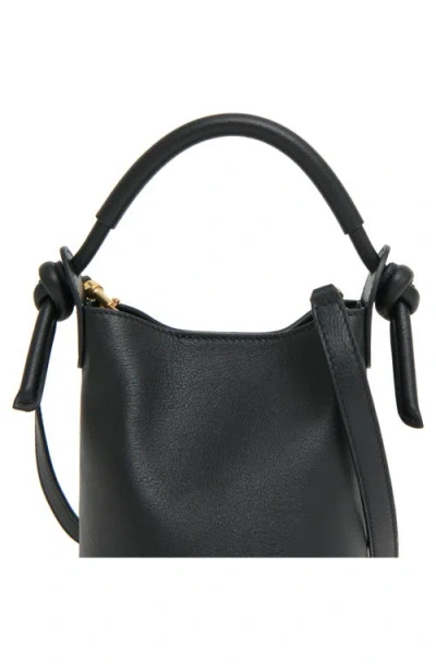 Mansur Gavriel Mini Mini Fortuna Bucket Bag In Black