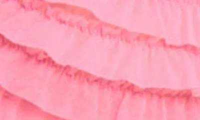 Honeydew Rumba Ruffle Triangle Bralette In Pink