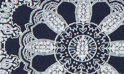 Free People Hot Shot Print Skort In Blue