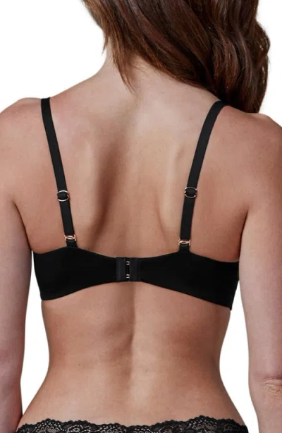 Skarlett Blue Minx Lace Balconette Bra In Black