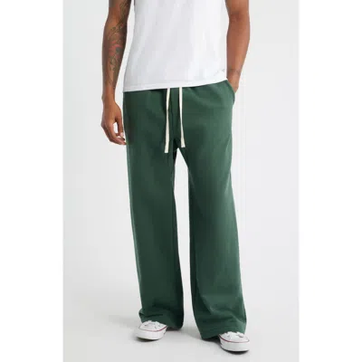 Elwood Heavyweight Fleece Sweatpants In Green