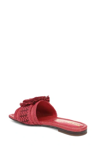 Sam Edelman Bambi Playa Slide Sandal In Red
