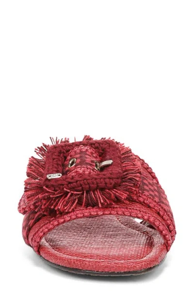 Sam Edelman Bambi Playa Slide Sandal In Red