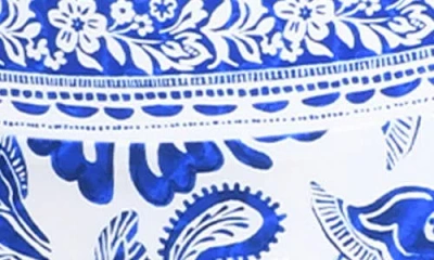 La Blanca Botanical Brocade Bikini Bottoms In Blue