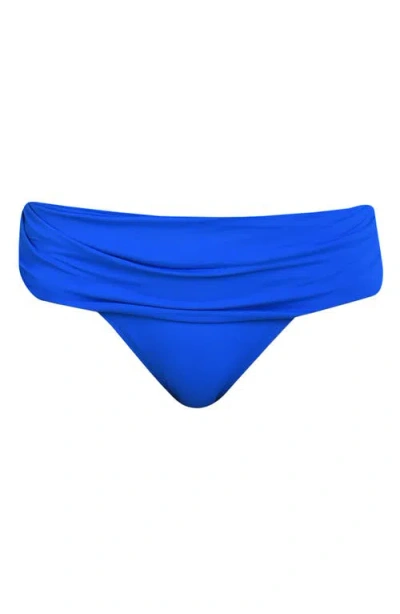 La Blanca Island Goddess Hipster Bikini Bottoms In Blue