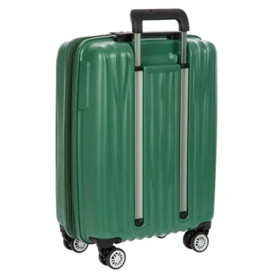 Bric's Cervia 21" Spinner Carry-on With Front Pocket In Green