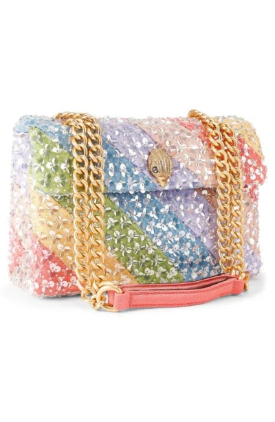 Kurt Geiger London Large Kensington Sequin Convertible Shoulder Bag In Multi