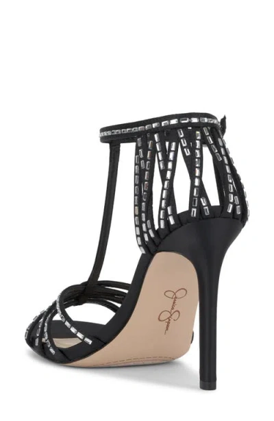 Jessica Simpson Jivira Ankle Strap Sandal In Black