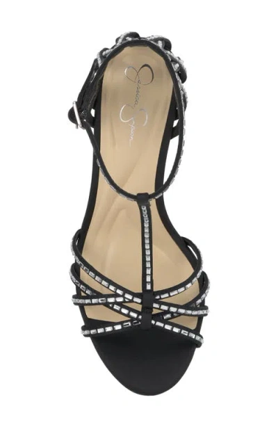 Jessica Simpson Jivira Ankle Strap Sandal In Black
