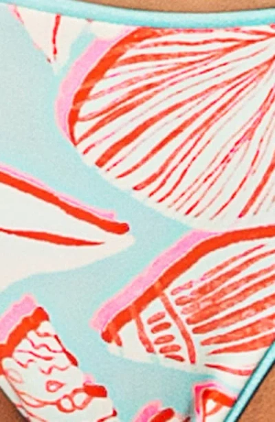 Maaji Blue Heaven Iconic Reversible Bikini Bottoms In Blue