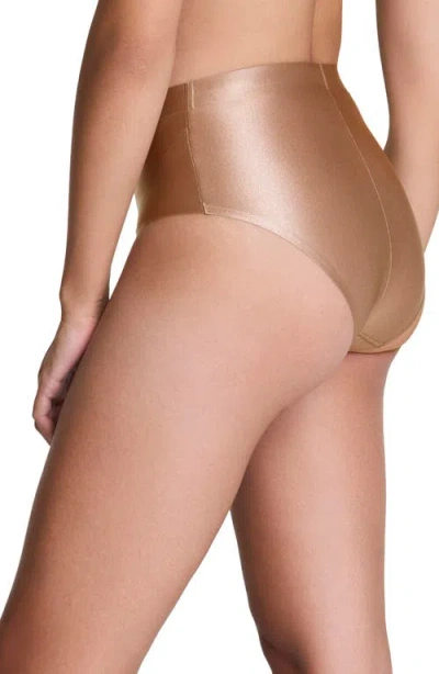 Spanx ® Shape™ Luxeshine Briefs In Gold