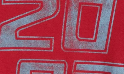 Pacsun 2007 Skimmer Cotton Graphic T-shirt In Red