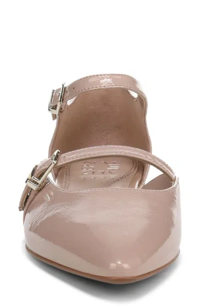 Naturalizer Harmony Ankle Strap Pointed Toe Flat In Multi