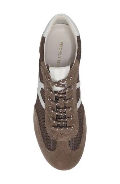 Veronica Beard Riviera Suede Sneaker In Multi