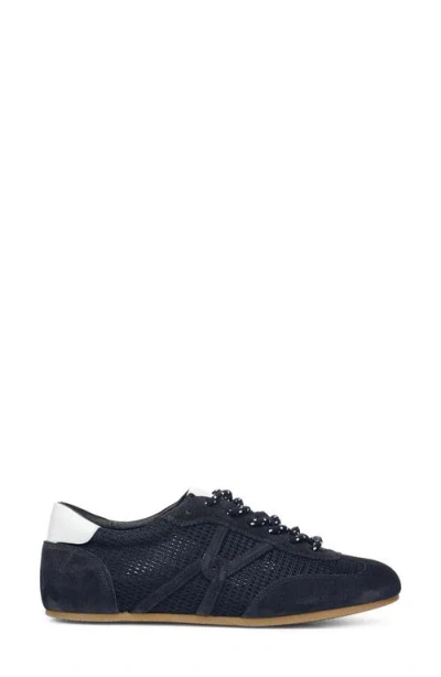 Veronica Beard Riviera Mesh Sneaker In Blue