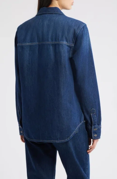 Hidden Jeans Classic Fit Denim Button-up Shirt In Blue