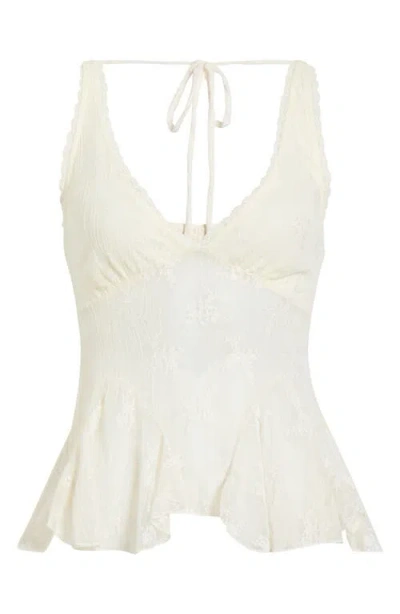 Pacsun Romee Lace Tank In White
