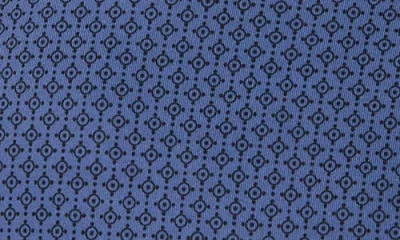 Mizzen + Main Mizzen+main Versa Trim Fit Geo Print Performance Golf Polo In Blue