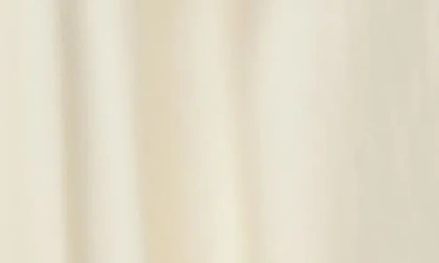 Significant Other Adriana Open Back Satin Halter Gown In Neutral