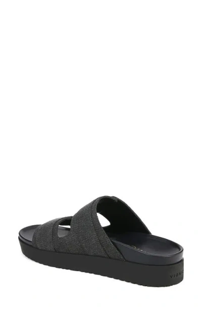 Vionic Riviera Slide Sandal In Black