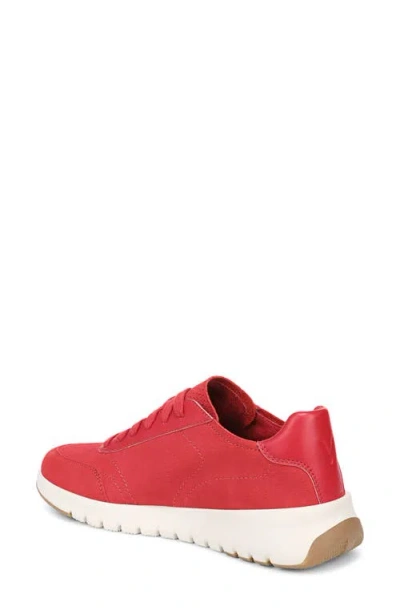 Vionic Uptown Nubuck Sneaker In Red