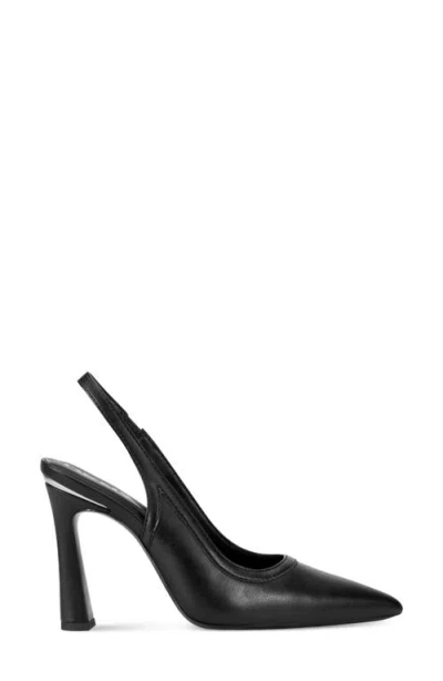 Dkny Cinette Slingback Pointed Toe Pump In Animal Print