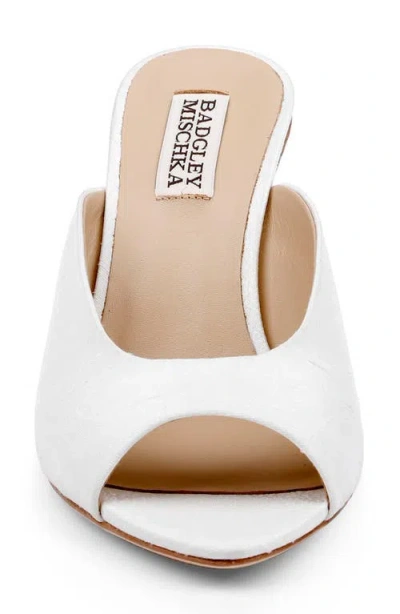 Badgley Mischka Oakdale Slide Sandal In Multi