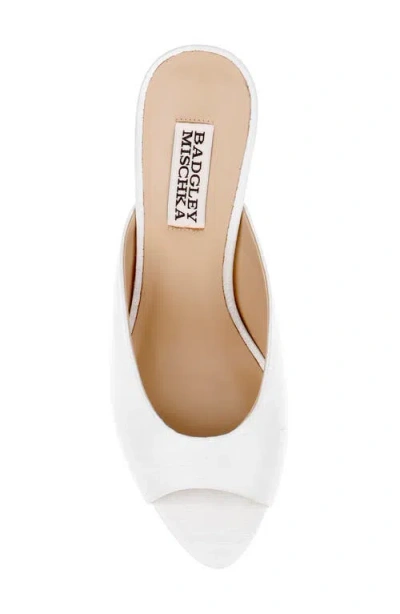 Badgley Mischka Oakdale Slide Sandal In Multi