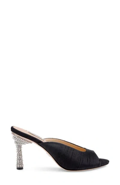 Badgley Mischka Oakdale Slide Sandal In Black