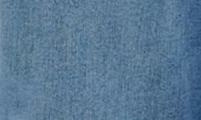 Daze Pleaser High Waist Raw Hem Crop Jeans In Blue