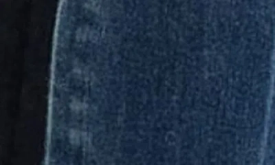 Daze Far Out High Waist Raw Hem Wide Leg Jeans In Black