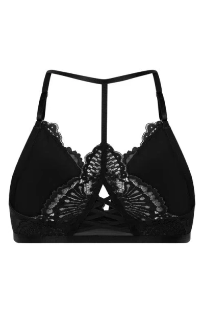 Hunkemoller Hunkemöller Whitney Front Clasp Triangle Bralette In Black