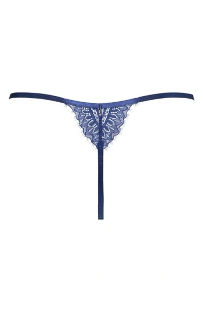 Hunkemoller Hunkemöller Mabel G-string In Blue