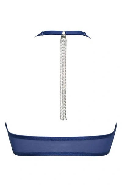 Hunkemoller Hunkemöller Mabel Underwire Lace Bra In Blue