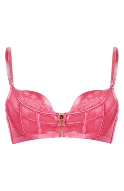 Hunkemoller Hunkemöller Sable Underwire Push-up Bra In Pink