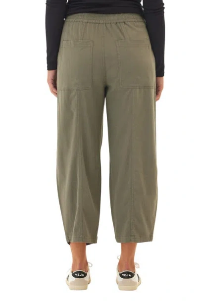 Threads 4 Thought Lauren Crop Barrel Stretch Twill Pants In Multi