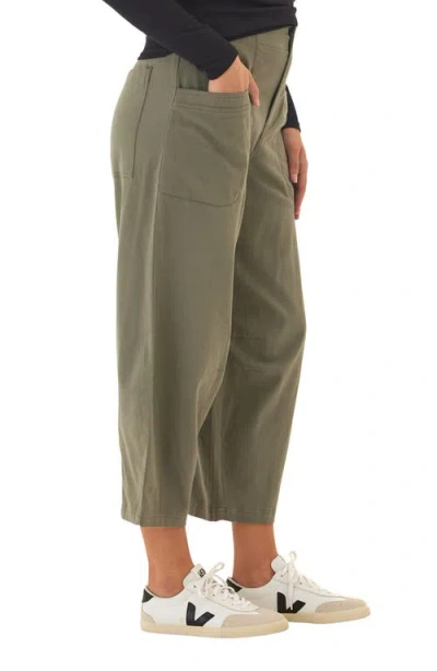 Threads 4 Thought Lauren Crop Barrel Stretch Twill Pants In Multi