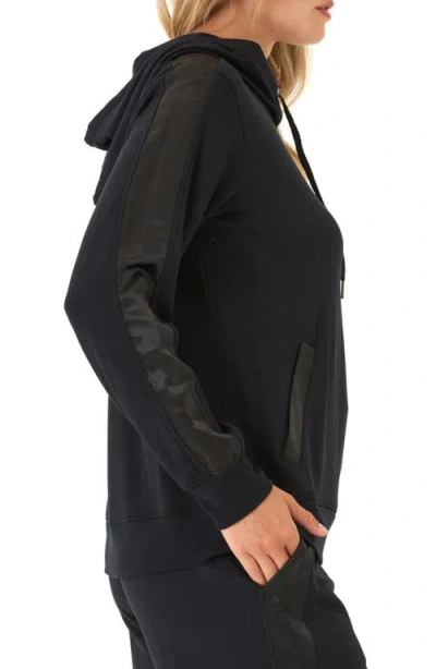 Threads 4 Thought Romi Feather Fleece Hoodie In Animal Print