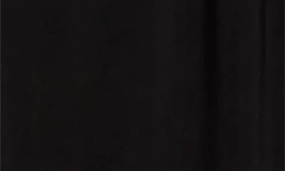 Kasper Lace Inset Sleeve Top In Black