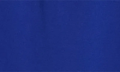 Kasper Lace Inset Blouson Sleeve Top In Blue